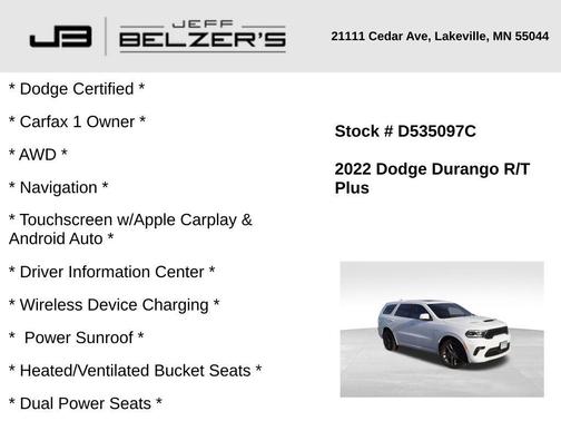 2022 Dodge Durango R/T