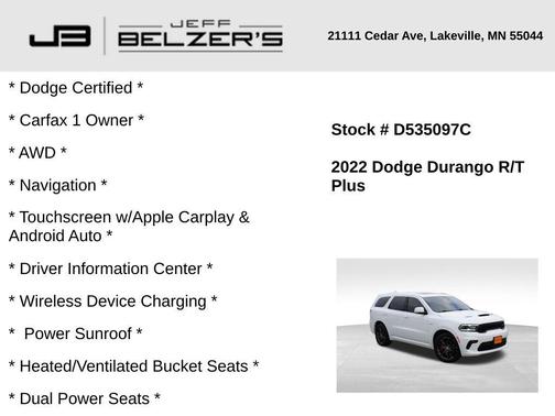 2022 Dodge Durango R/T