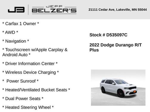2022 Dodge Durango R/T
