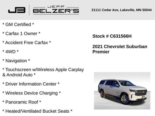2021 Chevrolet Suburban Premier