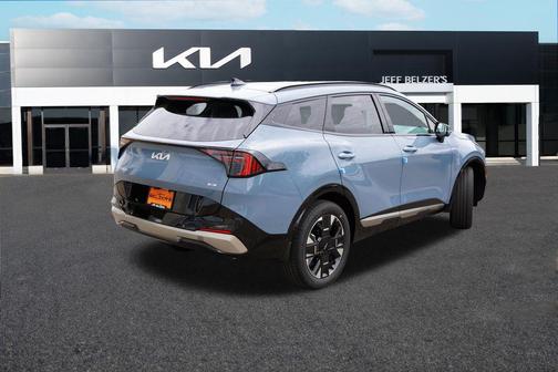 Heritage Blue 2026 Kia Sportage Hybrid SX-Prestige