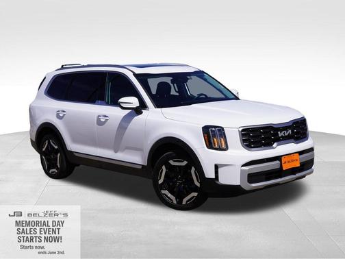 Glacial White Pearl 2024 Kia Telluride S