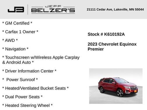 2023 Chevrolet Equinox Premier