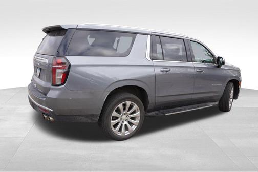 Satin Steel Metallic 2022 Chevrolet Suburban Premier