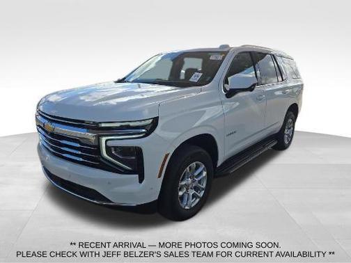 Summit White 2025 Chevrolet Tahoe LT