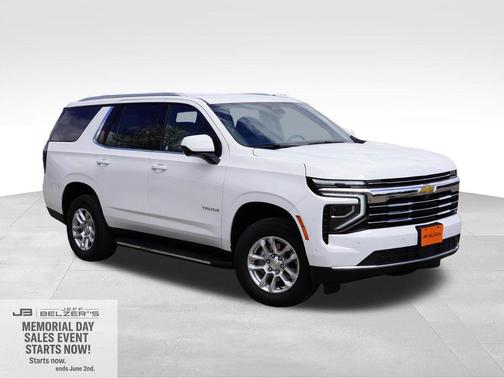 Summit White 2025 Chevrolet Tahoe LT