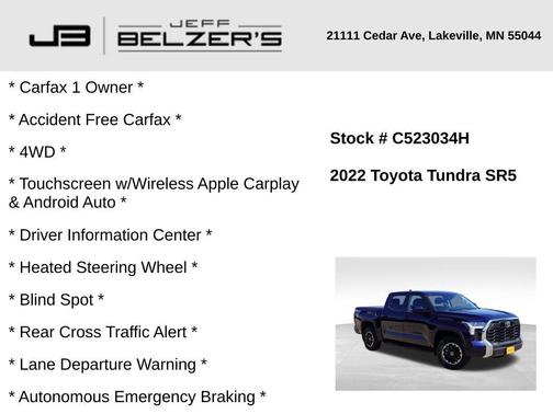 2022 Toyota Tundra SR5