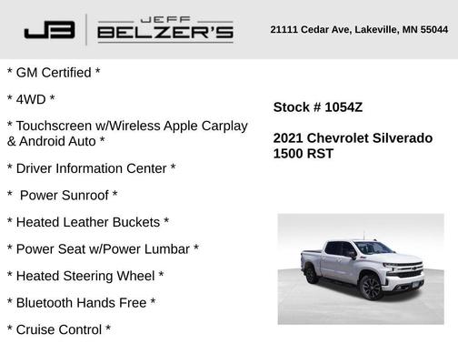 2021 Chevrolet Silverado 1500 RST