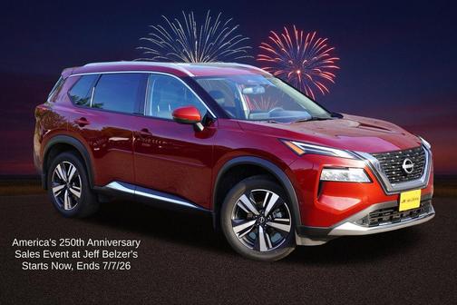 Scarlet Ember Tintcoat 2023 Nissan Rogue Platinum