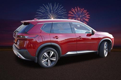 Scarlet Ember Tintcoat 2023 Nissan Rogue Platinum
