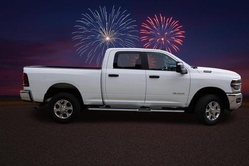 Bright White Clearcoat 2026 RAM 2500 Big Horn