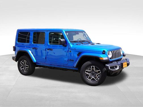 Hydro Blue Pearlcoat 2025 Jeep Wrangler Sahara