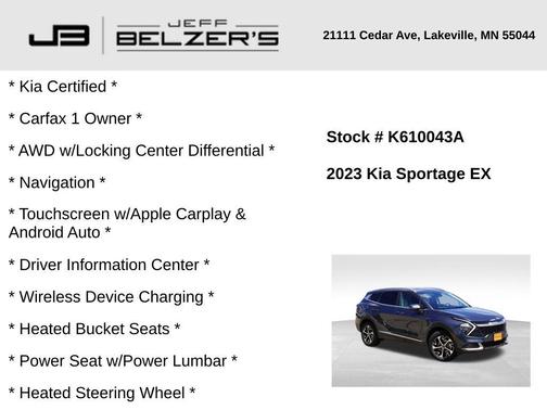 2023 Kia Sportage EX