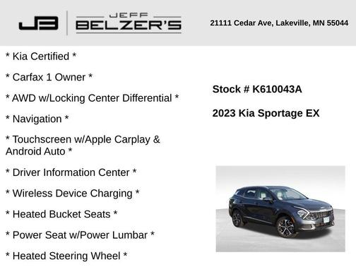 2023 Kia Sportage EX