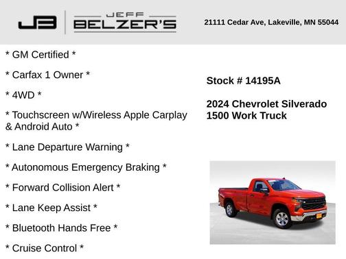 2024 Chevrolet Silverado 1500 WT