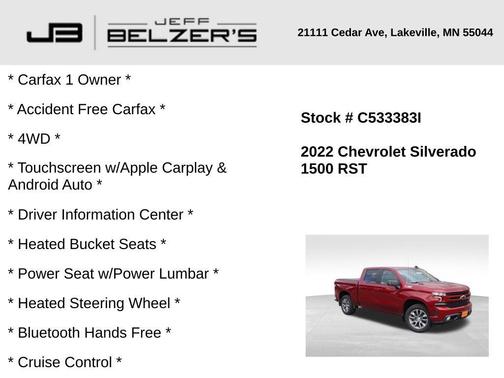 2022 Chevrolet Silverado 1500 Limited RST