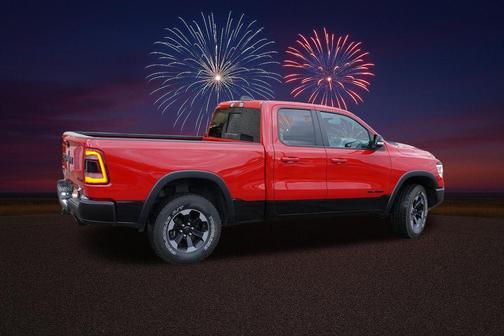 Flame Red Clearcoat 2019 RAM 1500 Rebel