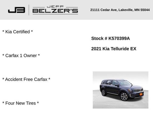 2021 Kia Telluride EX