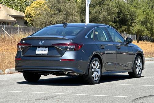 Meteorite Gray Metallic 2026 Honda Civic LX