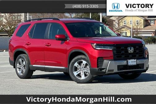 Radiant Red Metallic II 2026 Honda Pilot EX-L