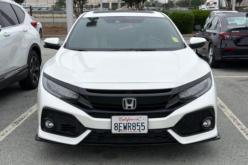 Taffeta White 2018 Honda Civic Sport Touring