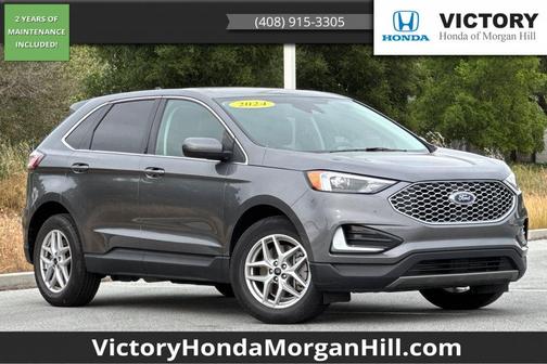 Carbonized Gray Metallic 2024 Ford Edge SEL