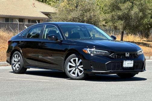 Crystal Black Pearl 2026 Honda Civic LX