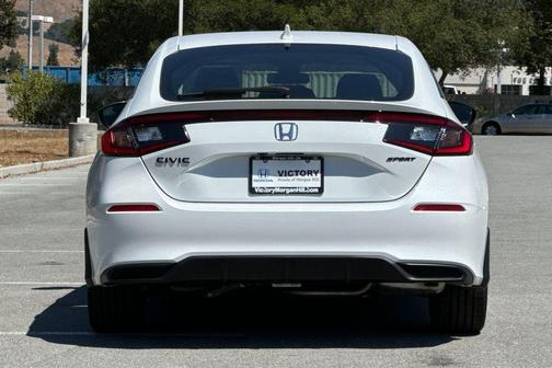 Platinum White Pearl 2026 Honda Civic Sport