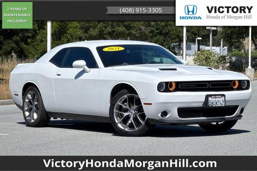 White Knuckle Clearcoat 2021 Dodge Challenger SXT
