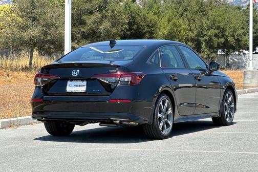 Crystal Black Pearl 2026 Honda Civic Hybrid Sport Touring