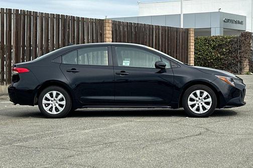Midnight Black Metallic 2025 Toyota Corolla LE