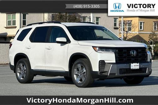 Platinum White Pearl 2026 Honda Pilot EX-L