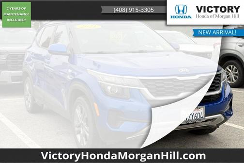 Neptune Blue 2021 Kia Seltos LX
