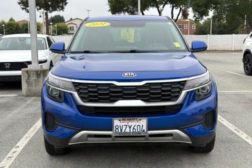 Neptune Blue 2021 Kia Seltos LX