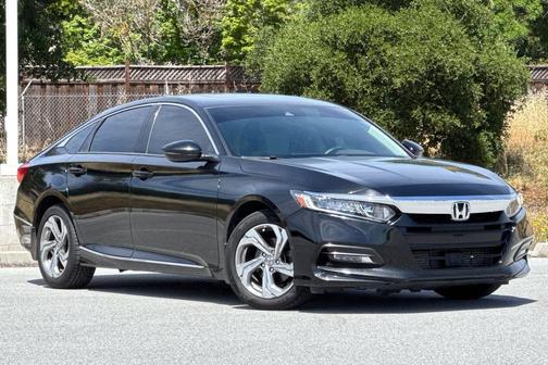 Black 2018 Honda Accord EX-L