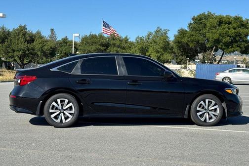 Crystal Black Pearl 2024 Honda Civic LX