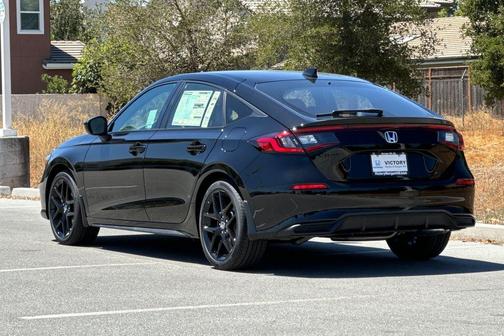 Crystal Black Pearl 2026 Honda Civic Hybrid Sport