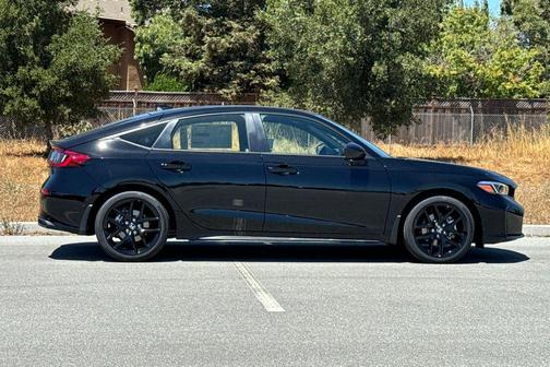 Crystal Black Pearl 2026 Honda Civic Hybrid Sport