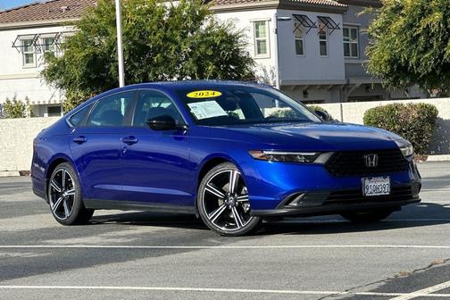 Still Night Pearl 2024 Honda Accord Hybrid Sport
