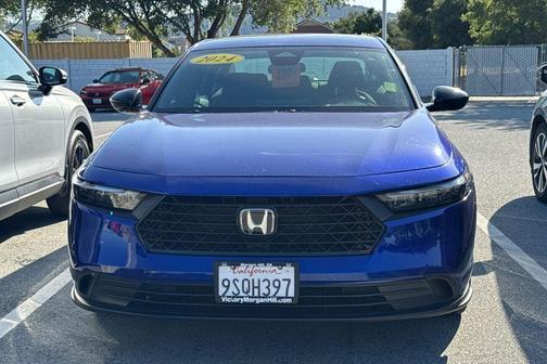 Blue 2024 Honda Accord Hybrid Sport