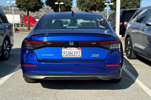 Blue 2024 Honda Accord Hybrid Sport