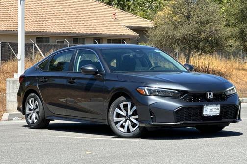 Meteorite Gray Metallic 2026 Honda Civic LX
