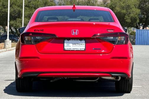 Rallye Red 2026 Honda Civic Hybrid Sport Touring
