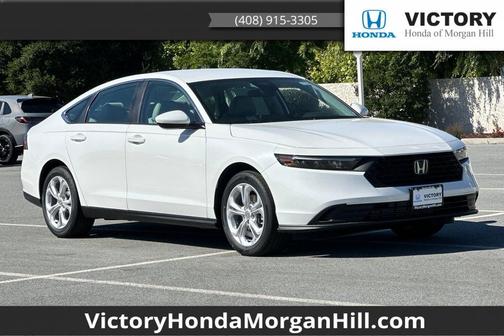 Platinum White Pearl 2026 Honda Accord LX