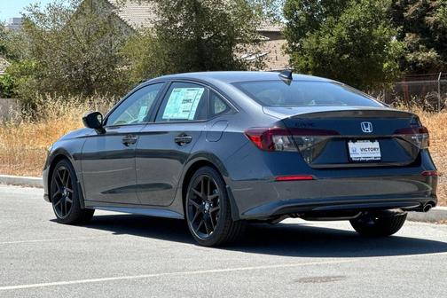 Meteorite Gray Metallic 2026 Honda Civic Sport