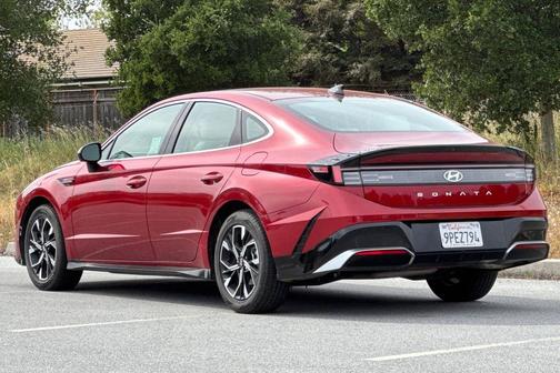 Red 2025 Hyundai SONATA SEL