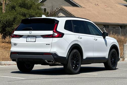 Platinum White Pearl 2026 Honda CR-V Hybrid Sport-L