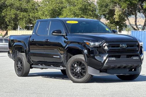 Black 2025 Toyota Tacoma SR5