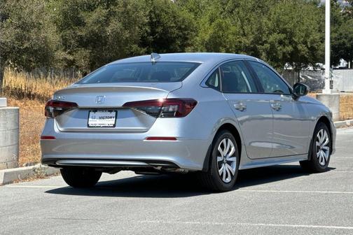 Solar Silver Metallic 2026 Honda Civic LX