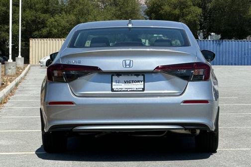 Solar Silver Metallic 2026 Honda Civic LX